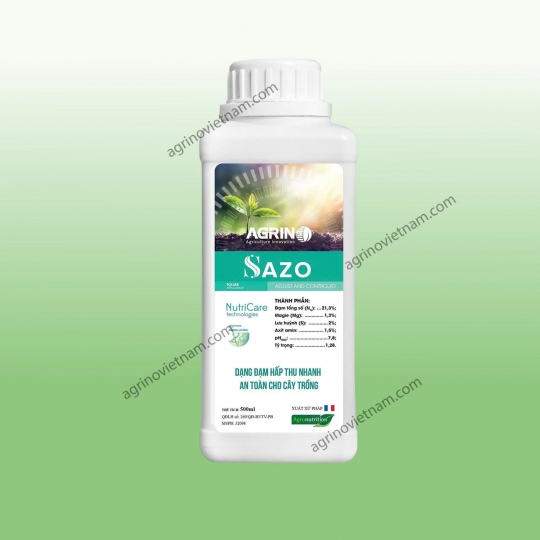 Phân bón lá đa lượng - trung lượng - sinh học SAZO AGRINO