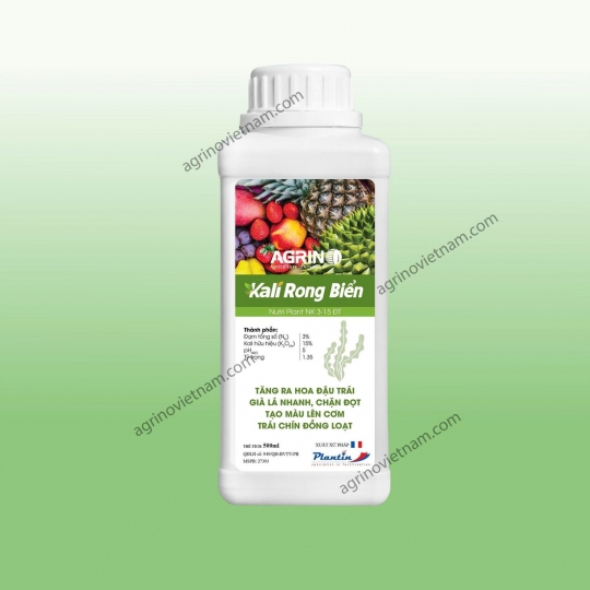 Phân bón lá Kali Rong biển Agrino